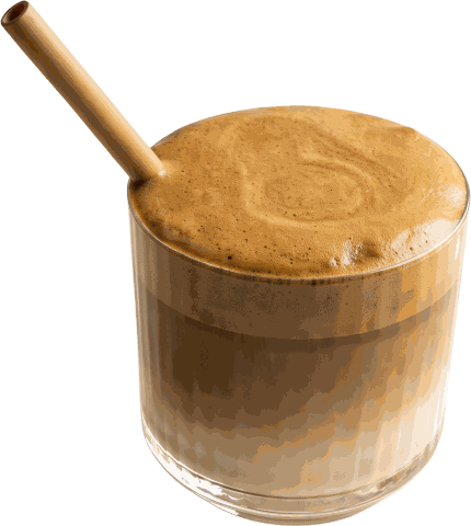 Ice Hojicha Latte