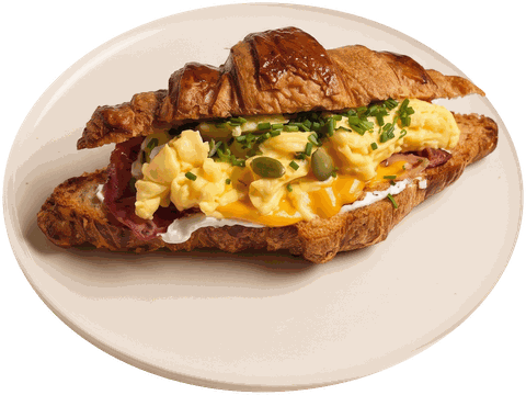 Bacon & Egg Croissant